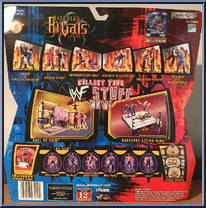 Matt Hardy vs Bubba Ray Dudley from WWF Titan Tron Live - Ringside Rivals - Series 2 manufactured by Jakks Pacific [Back]