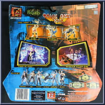Triple H vs Kurt Angle from WWF Titan Tron Live - Ringside Rivals - Series 3 manufactured by Jakks Pacific [Back]