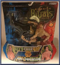Edge vs William Regal from WWF Titan Tron Live - Ringside Rivals - Series 3 manufactured by Jakks Pacific [Front]