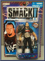 Undertaker from WWF Titan Tron Live - Smackdown - 1999 manufactured by Jakks Pacific [Front]