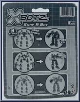 Gold from Xbotz - Snap-A-Bot manufactured by Ja-Ru [Back]