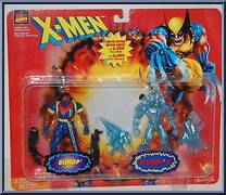 Bishop & Iceman II from X-Men - Canadian 2-Pack - Series 3 manufactured by Toy Biz [Front]