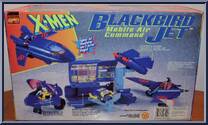 Blackbird Jet (with Wolverine) from X-Men - Vehicles manufactured by Toy Biz [Back]