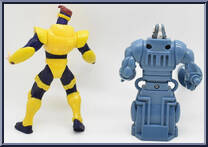 Cyclops from X-Men - Robot Fighters manufactured by Toy Biz [Loose]