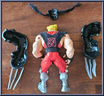 Ninja Sabretooth from X-Men - Ninja Force manufactured by Toy Biz [Loose]
