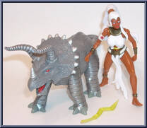 Savage Storm & Colossus from X-Men - Savage Land manufactured by Toy Biz [Loose]
