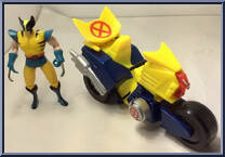 Wolf Cycle (with Wolverine) Action Figure