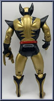Wolverine from X-Men - 10" Metallic Mutants manufactured by Toy Biz [Loose]