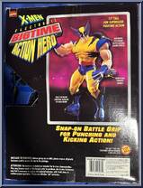 Wolverine from X-Men - 13" Big Time Action Hero manufactured by Toy Biz [Back]
