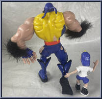 Wolverine Unleashed from X-Men - Onslaught manufactured by Toy Biz [Loose]