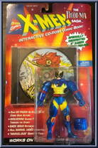 Wolverine (8th Edition - Space) + Interactive CD-ROM Comic Book from X-Men - Phoenix Saga manufactured by Toy Biz [Front]