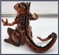 Savage Wolverine & Crawler-Rex from X-Men - Savage Land manufactured by Toy Biz [Loose]