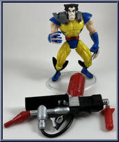 Wolverine (Hydro Blast) from X-Men - Water Wars manufactured by Toy Biz [Loose]