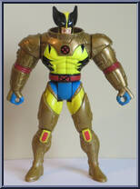 Wolverine (Space Armor) from X-Men - Exclusives - KayBee - Series 5 manufactured by Toy Biz [Loose]