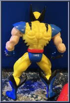 Wolverine from X-Men - Classics - Battle Blasters manufactured by Toy Biz [Loose]