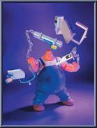 Blob from X-Men - Evolution - Series 2 manufactured by Toy Biz [Loose]