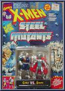Cable vs. Stryfe from X-Men - Steel Mutants - Series 2 manufactured by Toy Biz [Front]