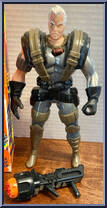 Cable from X-Men - X-Force - 10" Deluxe Edition manufactured by Toy Biz [Loose]