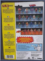 G.W. Bridge from X-Men - X-Force - Series 1 manufactured by Toy Biz [Back]