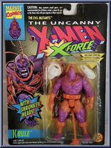 Krule from X-Men - X-Force - Series 2 manufactured by Toy Biz [Front]