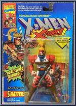 Shatterstar (2nd Edition) from X-Men - X-Force - Series 3 manufactured by Toy Biz [Front]