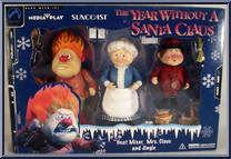 Heat Miser / Mrs Claus / Jingle from Year Without a Santa Claus - Box Sets manufactured by Palisades [Front]