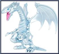 Blue-Eyes White Dragon from Yu-Gi-Oh! - Series 1 manufactured by PhatMojo [Loose]