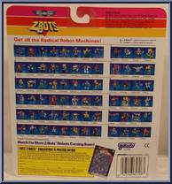 Pinner / Zaton / Xeno from Z-Bots - Basic Series manufactured by Galoob [Back]