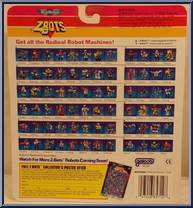 Protok / Blayde / Zentek from Z-Bots - Basic Series manufactured by Galoob [Back]