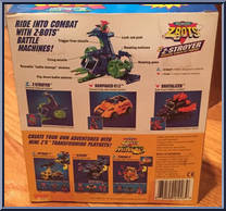 Z-Stroyer from Z-Bots - Box Sets manufactured by Galoob [Back]