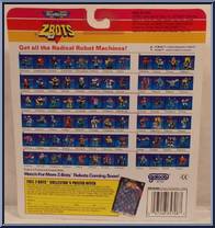 Zerotron / Karak / Taskor from Z-Bots - Basic Series manufactured by Galoob [Back]