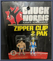 Tabe / Chuck Norris from Zipper Clips - Chuck Norris manufactured by HG Toys [Front]