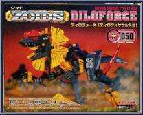 Diloforce from Zoids - Japanese Model Kits manufactured by Tomy [Front]