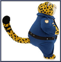 Clawhauser from Zootopia - Plush manufactured by Tomy [Loose]