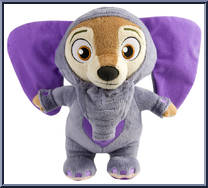 Ele-Finnick (with Sound FX) from Zootopia - Plush manufactured by Tomy [Loose]