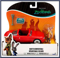 Nick's Convertible from Zootopia - Vehicles manufactured by Tomy [Front]