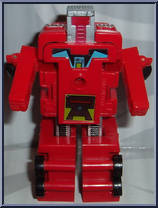 Fire Engine (Red) from Zybots - Basic Series manufactured by Remco [Loose]