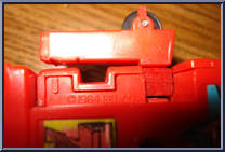 Fire Engine (Red) from Zybots - Basic Series manufactured by Remco [Loose]