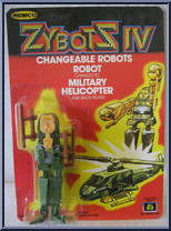 Military Helicopter from Zybots - Zybots IV manufactured by Remco [Front]