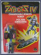 Polaris Submarine from Zybots - Zybots IV manufactured by Remco [Front]