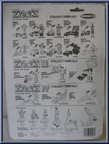 USA Space Shuttle from Zybots - Zybots IV manufactured by Remco [Back]