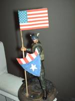 World war 2 captain america (Marvel) Custom Action Figure