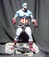 Ultimate Captain America (Marvel Legends) Custom Action Figure