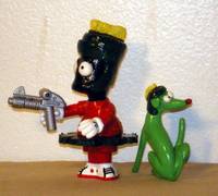 Marvin the Martian and K-9 WOS (Simpsons) Custom Action Figure