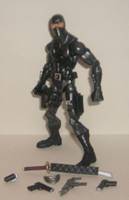 Snake Eyes W/Removable Visor! (G.I. Joe) Custom Action Figure