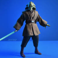Kit Fisto (Star Wars) Custom Action Figure [Star Wars Black Series - Kit Fisto]