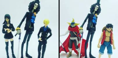 Brook (One Piece) Custom Action Figure
