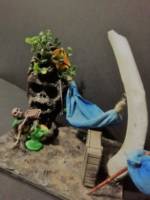 Apocalyptic Linus & Kite Eating Tree - D.T.A.R. J.E.#03 - Peanuts (WWE) Custom Action Figure [The Human Eating Tree]