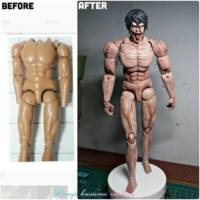 Eren titan (Attack on Titan) Custom Action Figure