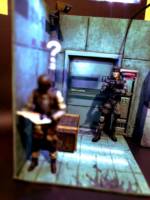 Metal Gear Solid Mini Diorama/ Display Base (Metal Gear Solid) Custom Diorama / Playset